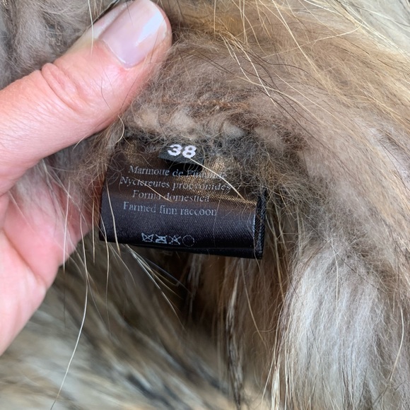 Vintage Yves Salomon Meteo fur coat/ jacket - Picture 4 of 10